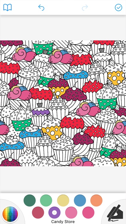 Adult Coloring Book Pages screenshot-3