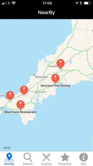 Cornwall Restaurant Guide(圖1)-速報App