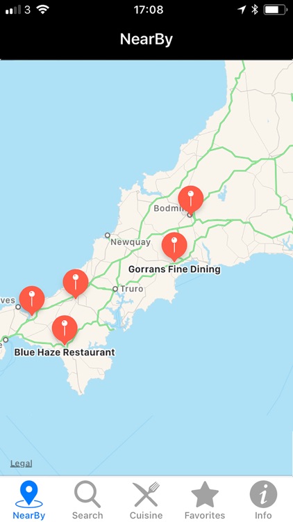 Cornwall Restaurant Guide