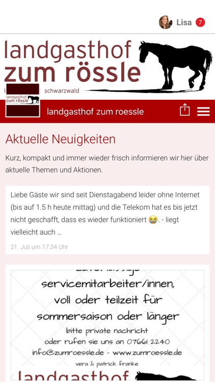 landgasthof zum roessle