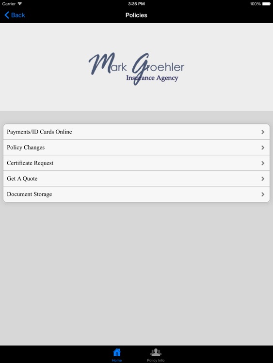 Mark Groehler Insurance HD screenshot-3