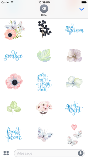 Watercolor Vintage Flowers Nature Birds and Wishes(圖3)-速報App