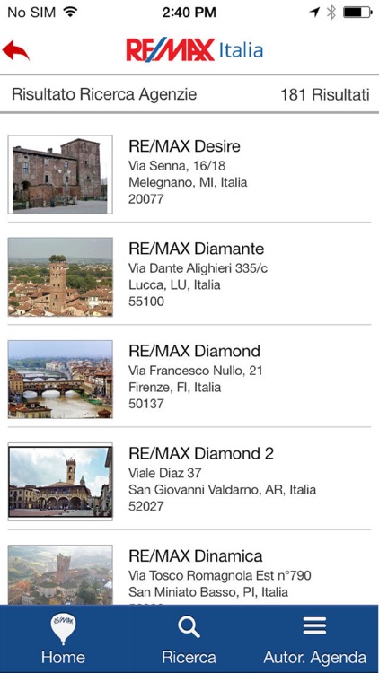 RE/MAX Italy Consumer App