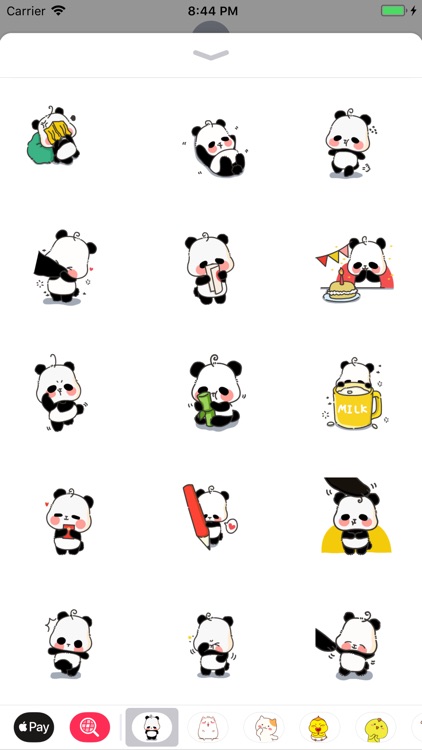 Panda Cute Stickers Pack