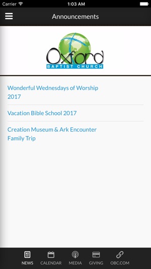 Oxford Baptist Church(圖3)-速報App