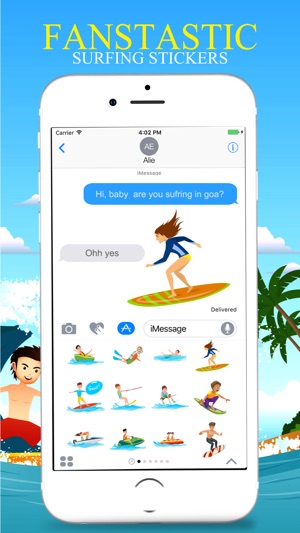 Beach Surfing Stickers Pack(圖5)-速報App