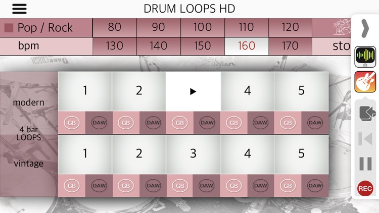 Drum Loops HD screenshot-3
