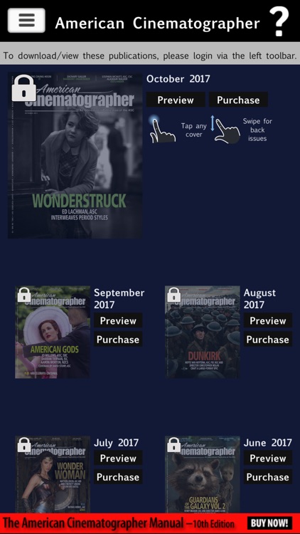 American Cinematographer Mag