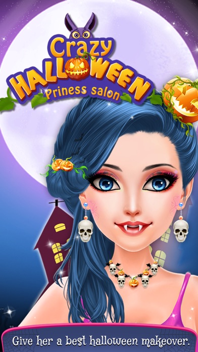 Crazy Halloween Princess Salon screenshot 2