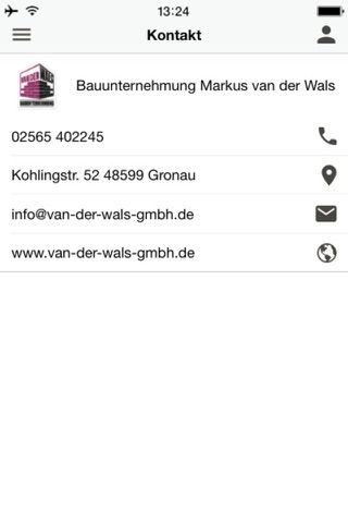 van der Wals Bauunternehmung screenshot 4