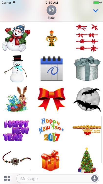 Best Holidays Pack for iMessag