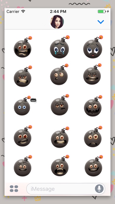 Bomb Emoji Animated Stickers screenshot 3