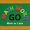 Math Word Go - More or Less
