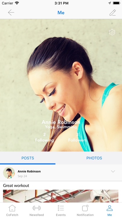 CoFETCH - A Fitness Social App screenshot-5