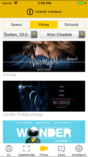 Forum Cinemas Latvija(圖2)-速報App