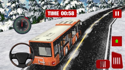 Santa Snow Bus Drive 2018 screenshot 4