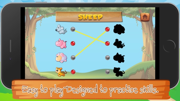 Line matching puzzle games