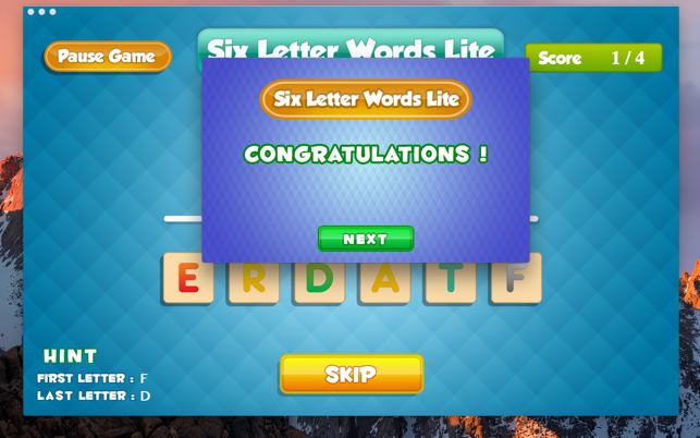 Six Letter Words Lite(圖4)-速報App