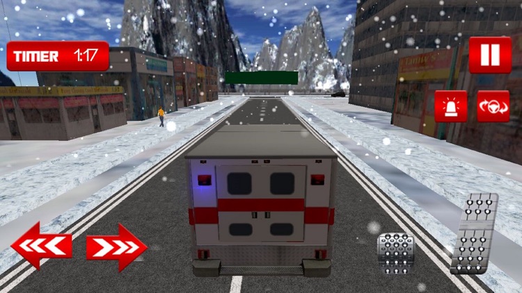 Winter Ambulance Simulator 3D