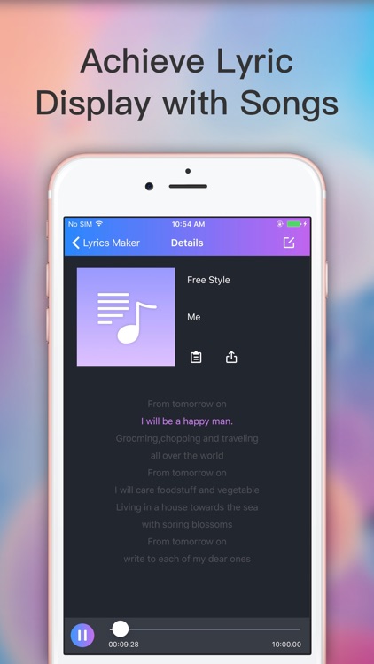 Lyric Maker - Write Music Lyrics screenshot-4