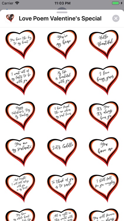 Love Poem Valentine's Special screenshot-4