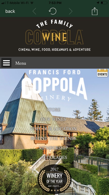 Francis Ford Coppola Winery