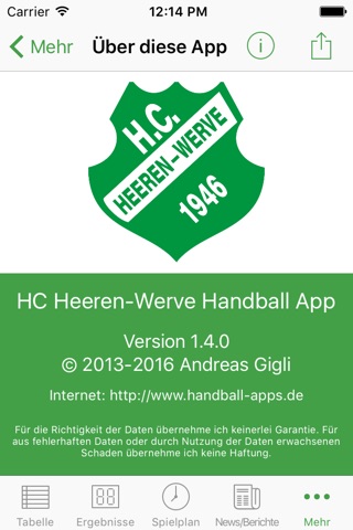HC Heeren-Werve screenshot 4