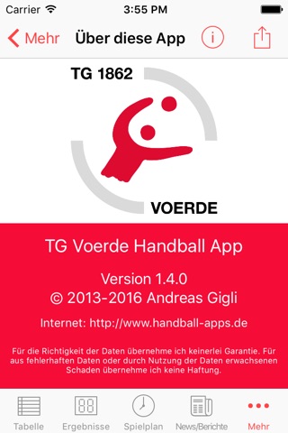 TG Voerde Handball screenshot 4