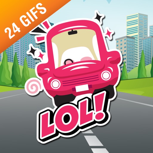 Motorway Madness iSticker icon