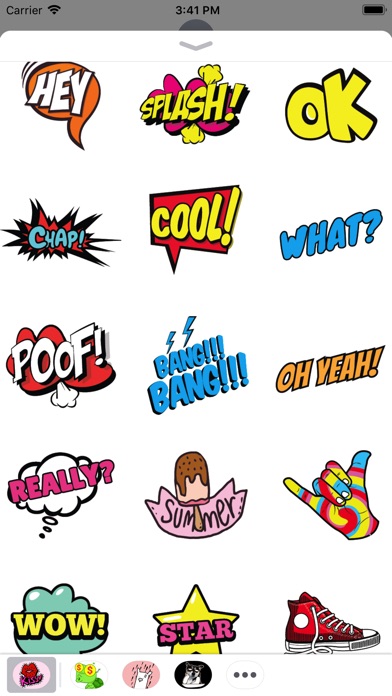 Lovely variety of fun stickers screenshot 2