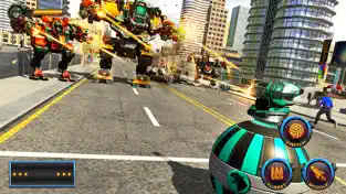 Captura de Pantalla 2 Panther Superhero City Battle iphone