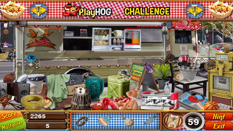 Food Van Hidden Objects Games