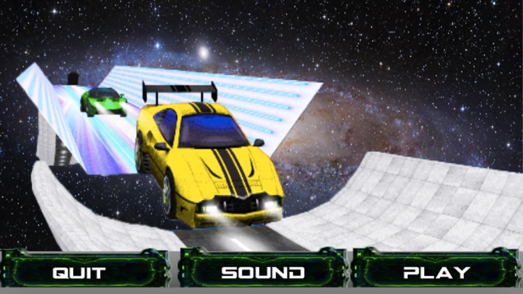 Space Car Stunt 2018