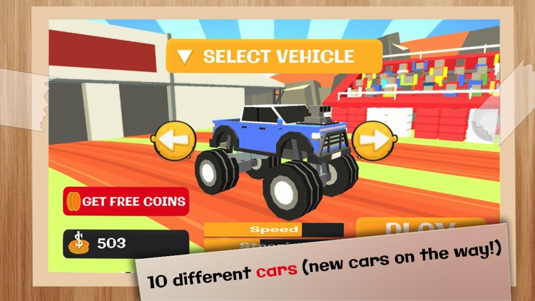 Boom Road 3d speed racing trucks