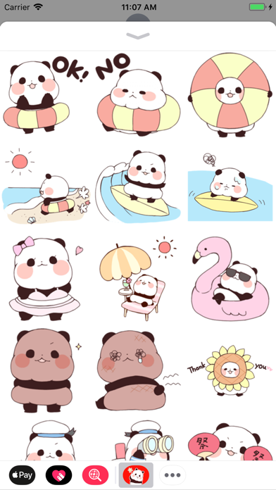 Panda Stickers Collection screenshot 3