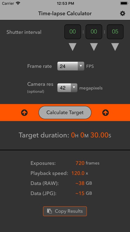 Time-lapse Calculator screenshot-3