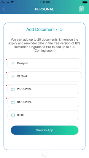 ID's Expiry Reminder Manager(圖4)-速報App