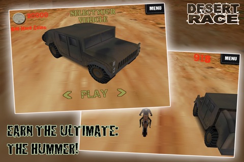 Desert Race 3D - Blood Brother screenshot 4