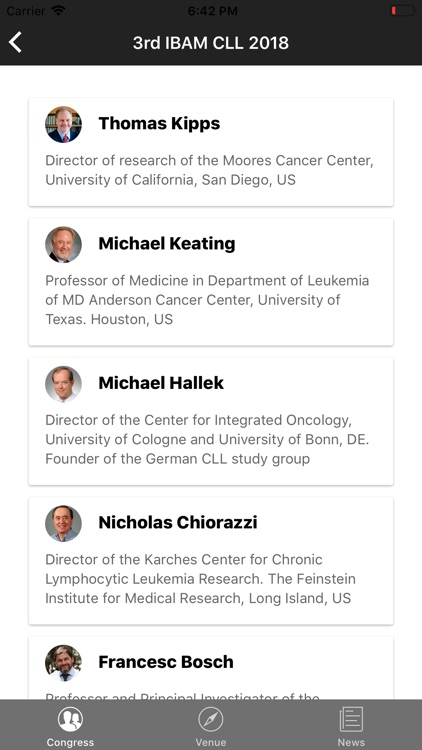 3rd IBAM CLL 2018