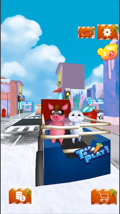 Happy Santa Christmas 3D Run screenshot-4
