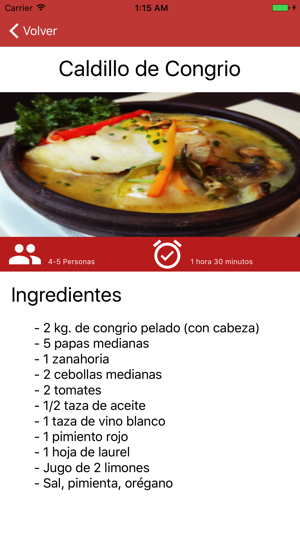 Comida Chilena(圖4)-速報App