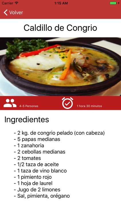 Comida Chilena screenshot-3