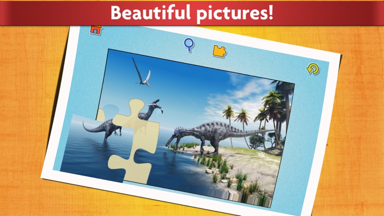 Dinosaurs: Jigsaw Puzzle Game screenshot-3