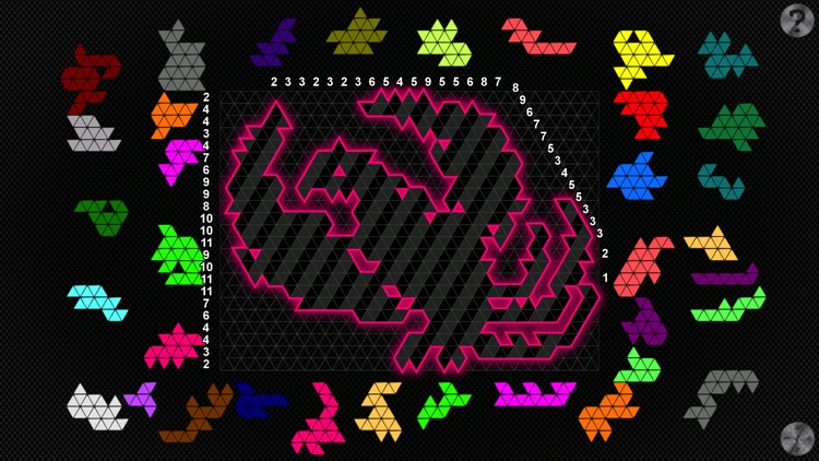 Puzzle Grid Triangles