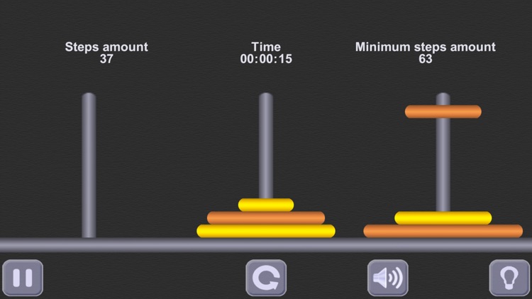 The Tower of Hanoi Math puzzle screenshot-3