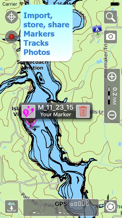 Aqua Map Illinois Lakes GPS HD