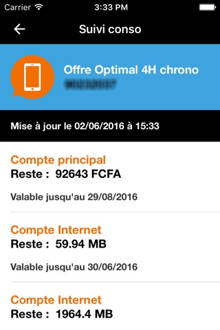 Orange et moi Niger screenshot 2