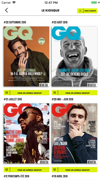 GQ MAGAZINE FRANCE screenshot-3