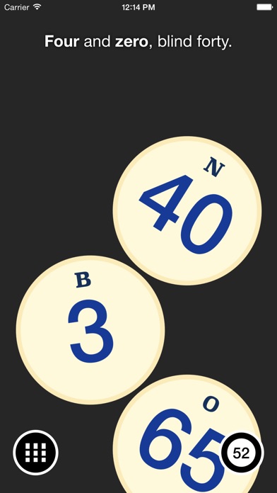 Bingo Machine - Number Caller Screenshots