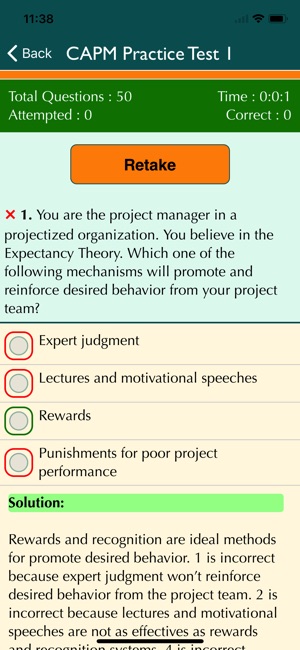 PMP & CAPM Practice Tests(圖4)-速報App